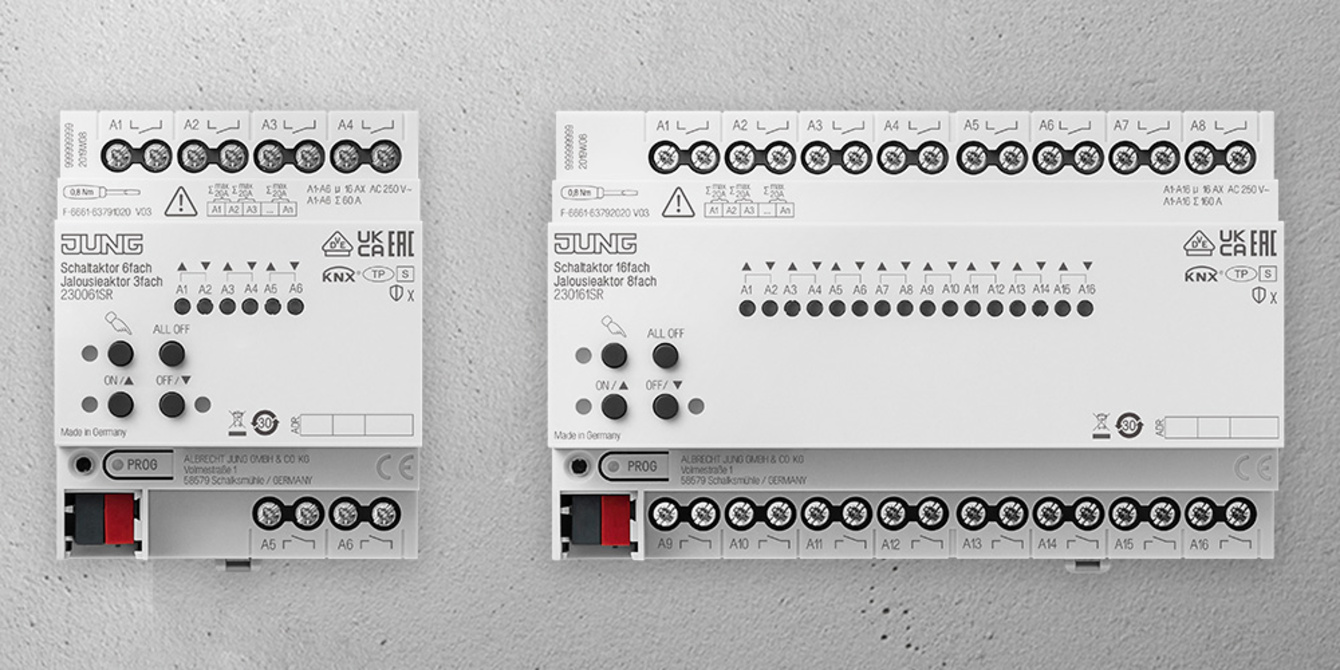 KNX Schalt- und Jalousieaktoren bei LS Elektrotechnik in Grasberg