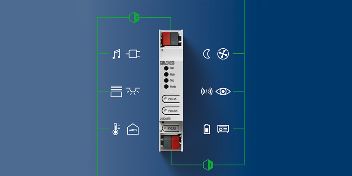 KNX Bereichs- und Linienkoppler bei LS Elektrotechnik in Grasberg