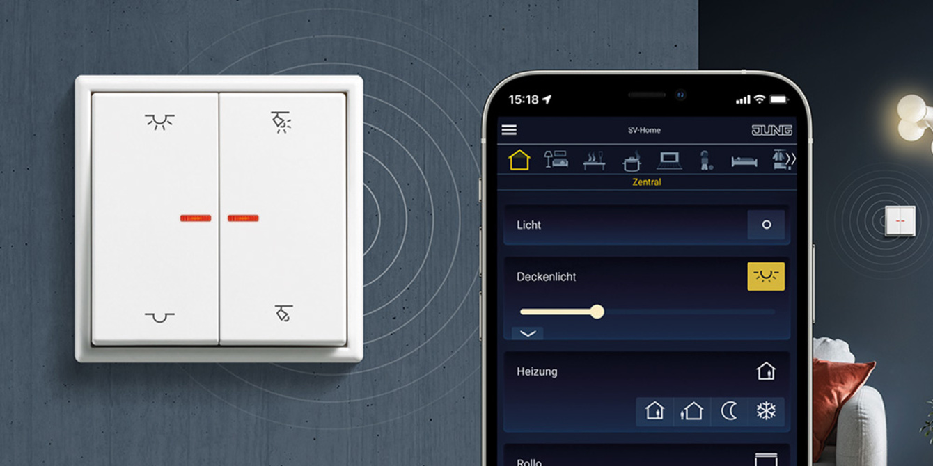 KNX RF Taster bei LS Elektrotechnik in Grasberg